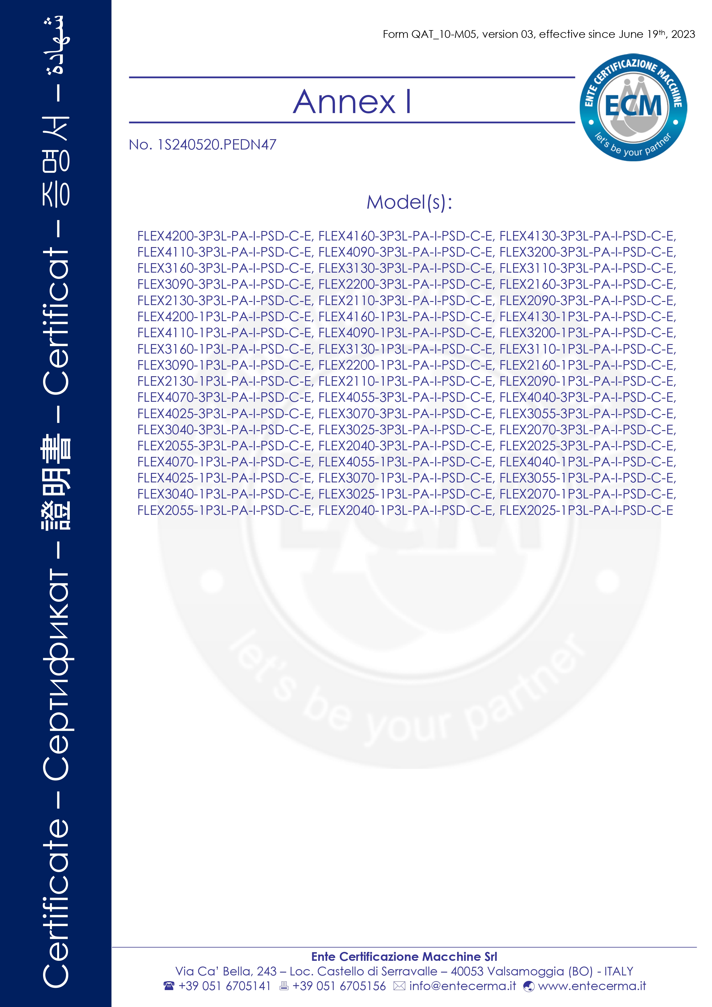 FLEX CE CoC p.2